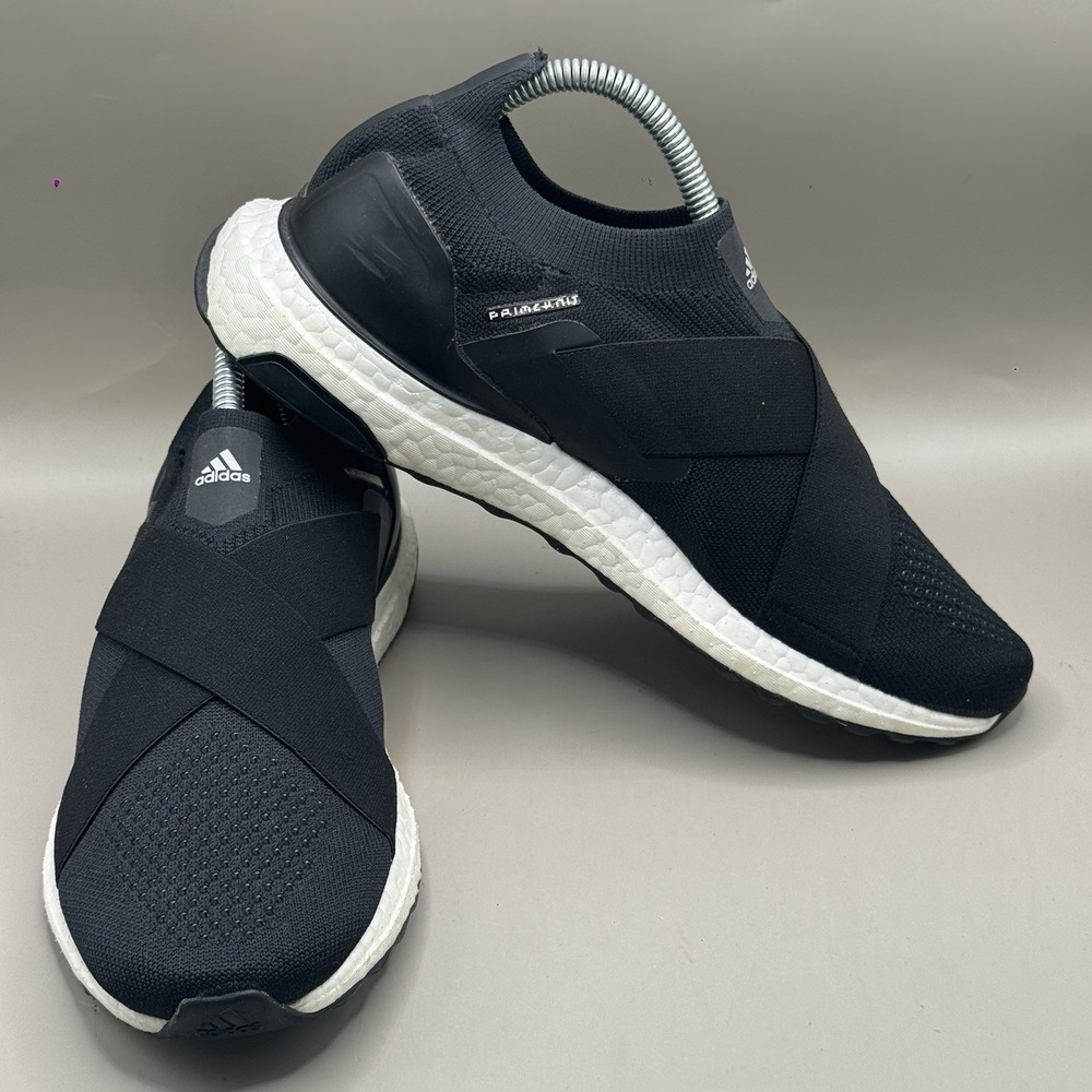 Adidas UltraBoost Slip-On DNA Women's Size 8 Black/White GX5084 - Picture 6 of 9
